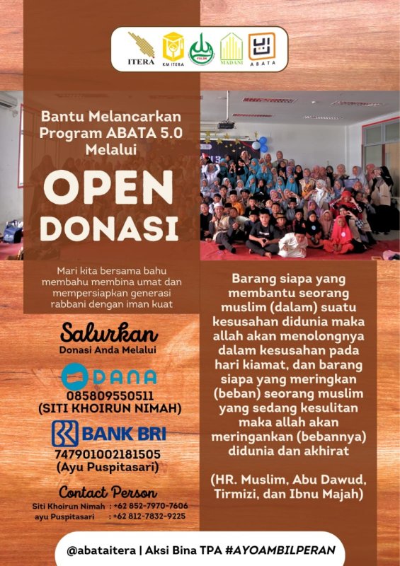 💛 OPEN DONASI ABATA 5.0 💛